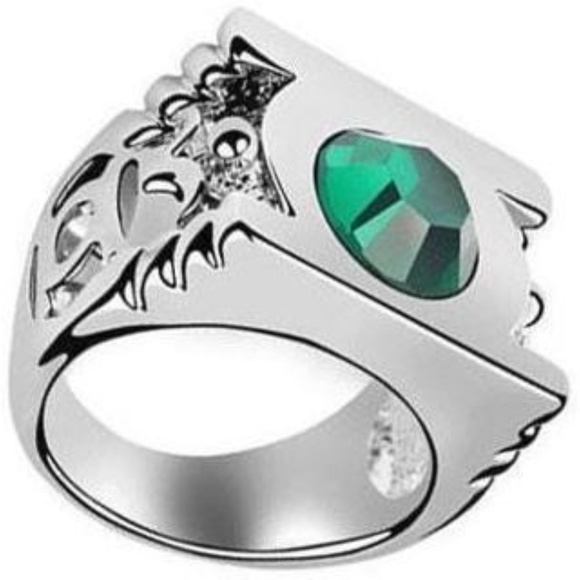 MEN'S HERO LANTERN STAINLESS STEEL RING SIZE 14 ~ PERFECT GIFT COLLECTIBLE !!! - Picture 2 of 5